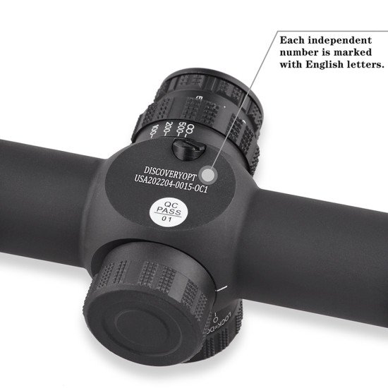 Discovery Optics ED LHT 4-20X44SFIR FFP SCOPE Discovery Optics ED LHT 4-20X44SFIR FFP SCOPE