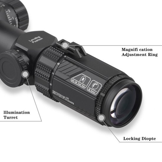 DISCOVERY OPTICS HS 6-24X44 SFIR FFP SCOPE DISCOVERY OPTICS HS 6-24X44 SFIR FFP SCOPE
