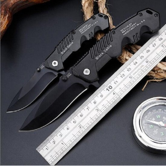 Cold Steel Black Sable Folding Knife Cold Steel Black Sable Folding Knife