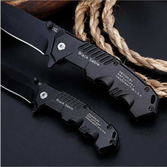 Cold Steel Black Sable Folding Knife Cold Steel Black Sable Folding Knife