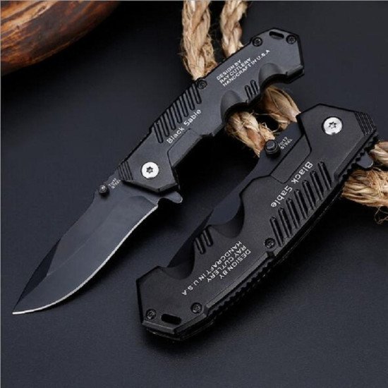 Cold Steel Black Sable Folding Knife Cold Steel Black Sable Folding Knife