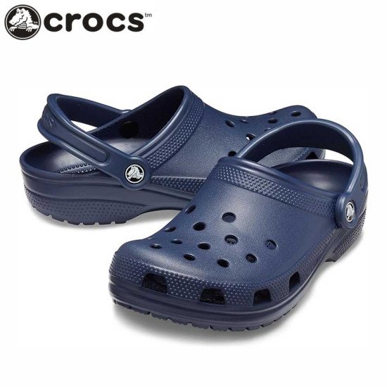Crocs Comfortable Classic Clog Navy Blue Unisex Crocs Comfortable Classic Clog Navy Blue Unisex