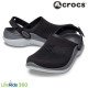 Crocs LiteRide 360 Clogs Black / Slate Grey Crocs LiteRide 360 Clogs Black / Slate Grey