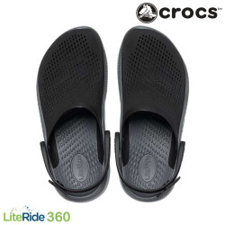 Crocs LiteRide 360 Clogs Black / Slate Grey