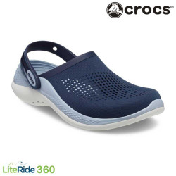 Crocs LiteRide 360 Clogs Navy Blue / Grey Blue