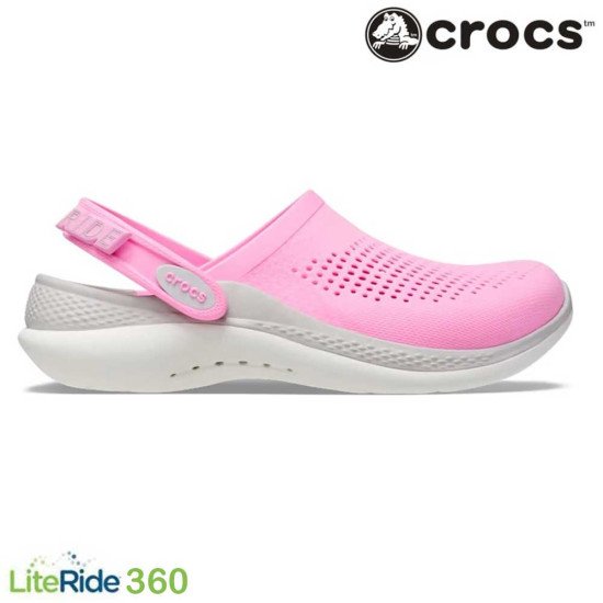 Crocs LiteRide 360 Clogs Taffy Pink Crocs LiteRide 360 Clogs Taffy Pink
