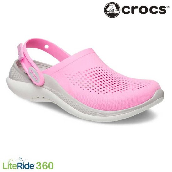 Crocs LiteRide 360 Clogs Taffy Pink Crocs LiteRide 360 Clogs Taffy Pink