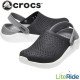 Crocs LiteRide Clogs Black and White Crocs LiteRide Clogs Black and White