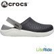 Crocs LiteRide Clogs Black and White Crocs LiteRide Clogs Black and White