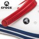 Crocs Shoes White and Blue Clogs Unisex