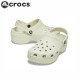 Women's Crocs Classic Platform Clog Roomy Fit Bone Women's Crocs Classic Platform Clog Roomy Fit Bone