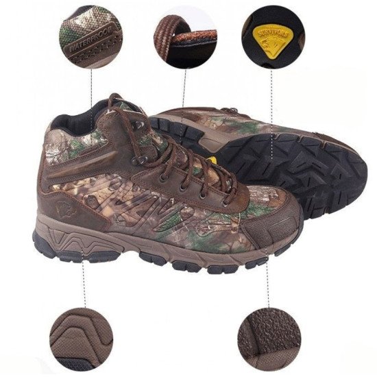Herman Survivors Waterproof Insulated Realtree Camo Hunting Hiking Boots