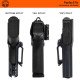 Gayalock IWB Kydex Black Holster Fits Glock 43/43X/43MOS/48/48MOS Gayalock IWB Kydex Black Holster Fits Glock 43/43X/43MOS/48/48MOS