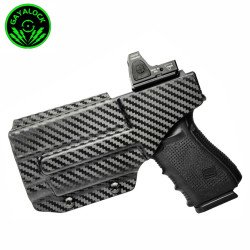 Gayalock IWB Kydex Holster Fits Glock 19/23/32/44/45 With Olight Baldr Mini Gunlight