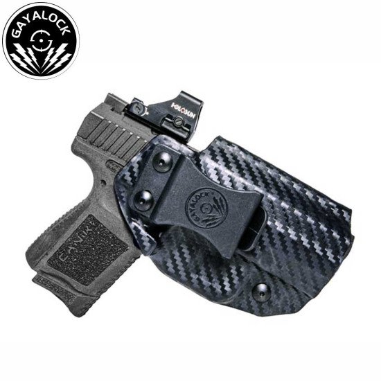 IWB Kydex Holster Fits CANIK TP9E Carbon Black IWB Kydex Holster Fits CANIK TP9E Carbon Black