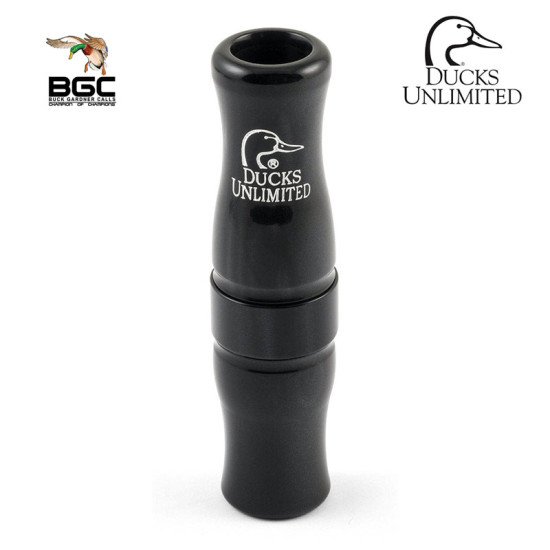 Buck Gardner Ducks Unlimited Acrylic Double Reed Mallard Call Black Buck Gardner Ducks Unlimited Acrylic Double Reed Mallard Call Black