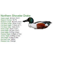 Shoveler Foldable, Portable, Shotproof Decoys