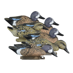 Higdon Blue Wing Teal Duck Decoys Foam Filled 6 Pc.