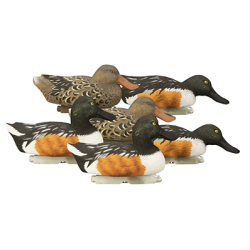 Higdon Foam Filled Shoveler Duck Decoys 6 Pc