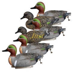 INFLATABLE COLLAPSIBLE GREEN WING TEAL DUCK DECOYS