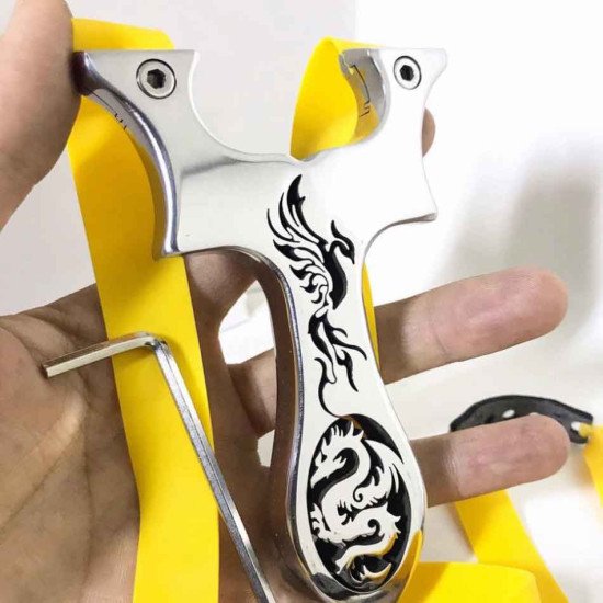 Dragon and Phoenix OTT Stainless Steel Slingshot Dragon and Phoenix OTT Stainless Steel Slingshot