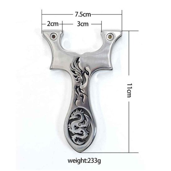 Dragon and Phoenix OTT Stainless Steel Slingshot Dragon and Phoenix OTT Stainless Steel Slingshot