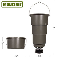 Moultrie 5-Gallon All-in-One Hanging Deer Feeder