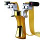 Double Spiral Four Color Fast Compression Slingshot