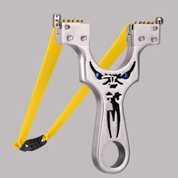 Stainless Steel Powerful Metal Slingshot Heavy Duty