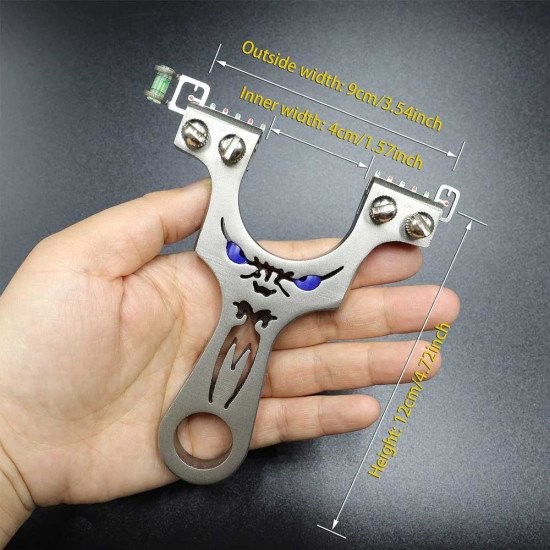 Stainless Steel Powerful Metal Slingshot Heavy Duty Stainless Steel Powerful Metal Slingshot Heavy Duty