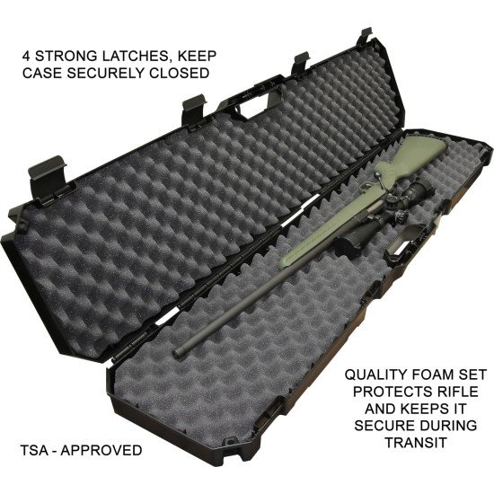 MTM RC51 Single Scoped Rifle Case 51'' Made in USA MTM RC51 Single Scoped Rifle Case 51'' Made in USA