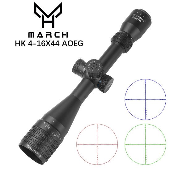 March AMG HD 4-16X44 HK AOEG SCOPE March AMG HD 4-16X44 HK AOEG SCOPE