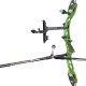 Miracle 10 Olympic ILF Recurve Bow Kit for Competition Target Shooting Green 