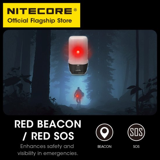 NITECORE 3-in-1 LR70 Camping Lantern USB-C Rechargeable Flashlight NITECORE 3-in-1 LR70 Camping Lantern USB-C Rechargeable Flashlight