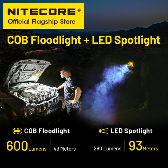 NITECORE NWL20 USB-C Rechargeable Work Light 180° Adjustable Multifunctional NITECORE NWL20 USB-C Rechargeable Work Light 180° Adjustable Multifunctional