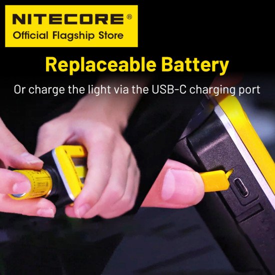 NITECORE NWL20 USB-C Rechargeable Work Light 180° Adjustable Multifunctional NITECORE NWL20 USB-C Rechargeable Work Light 180° Adjustable Multifunctional