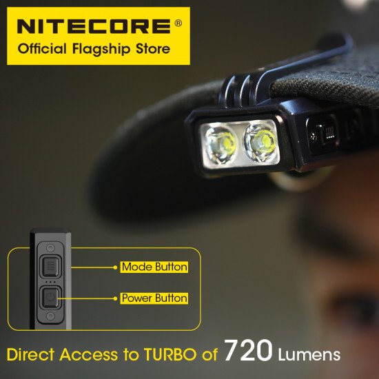 NITECORE TIP2 Flashlight Mini Keychain Light Dual-Core Magnetic NITECORE TIP2 Flashlight Mini Keychain Light Dual-Core Magnetic