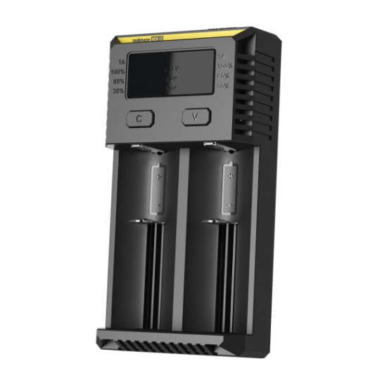 Nitecore New I2 Intellicharge Charger for 18650 14500 16340 26650 Battery