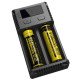 Nitecore New I2 Intellicharge Charger for 18650 14500 16340 26650 Battery