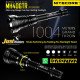 NITECORE MH40GTR Rechargeable Flashlight with 2X 18650 Batteries 1200 Lumen Ultra Long Range 1004M Hunting Search Torch Tactical NITECORE MH40GTR Rechargeable Flashlight with 2X 18650 Batteries 1200 Lumen Ultra Long Range 1004M Hunting Search Torch Tactical