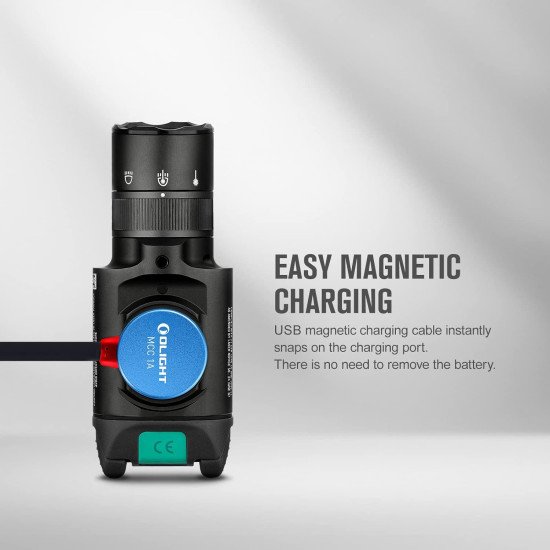 OLIGHT Baldr Pro R 1350 Lumens Magnetic USB Rechargeable Tactical Flashlight with Green Laser OLIGHT Baldr Pro R 1350 Lumens Magnetic USB Rechargeable Tactical Flashlight with Green Laser