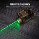 OLIGHT Baldr S 800 Lumens Compact Rail Mount Weaponlight with Green Beam and White LED Combo