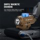 OLIGHT Baldr S 800 Lumens Compact Rail Mount Weaponlight with Green Beam and White LED Combo