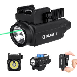 OLIGHT Baldr S 800 Lumens Compact Rail Mount Weaponlight with Green Beam and White LED Combo OLIGHT Baldr S 800 Lumens Compact Rail Mount Weaponlight with Green Beam and White LED Combo