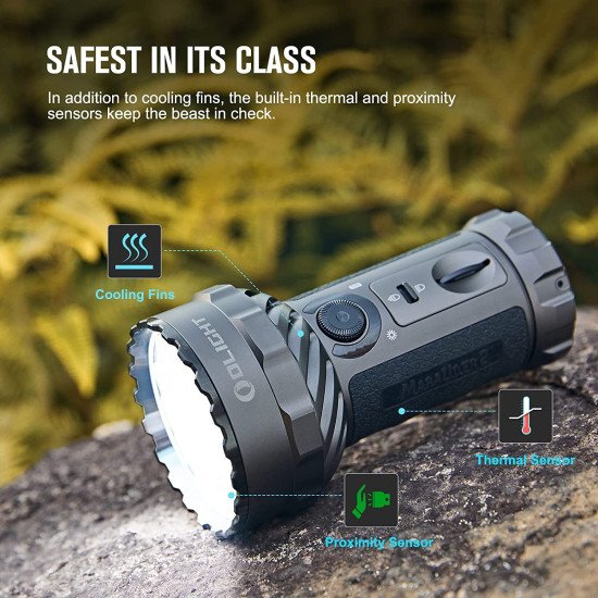 OLIGHT Marauder 2 Rechargeable Flashlight 14,000 Lumens Ultra Bright Flashlight OLIGHT Marauder 2 Rechargeable Flashlight 14,000 Lumens Ultra Bright Flashlight