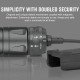 OLIGHT Odin 2000 Lumens Picatinny Rail Mounted Rechargeable Tactical Flashlight