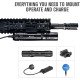 OLIGHT Odin 2000 Lumens Picatinny Rail Mounted Rechargeable Tactical Flashlight