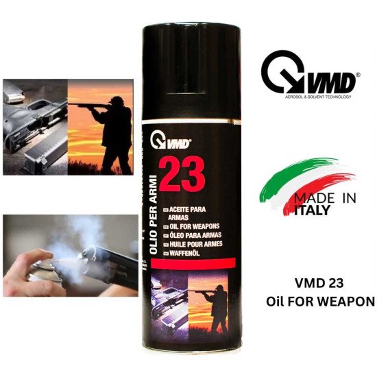 VMD Italy Lubricant & Cleaner Oil 23 High-Performance Weapon – 200ml