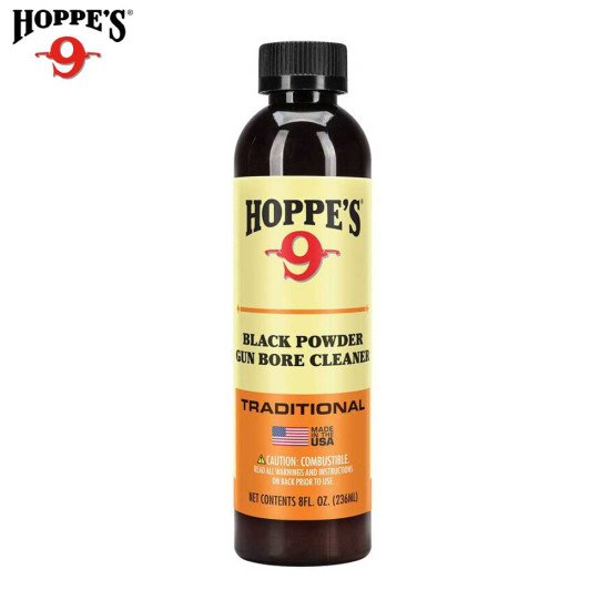 Hoppe's 9 Black Powder Gun Bore Cleaner 236ml Hoppe's 9 Black Powder Gun Bore Cleaner 236ml