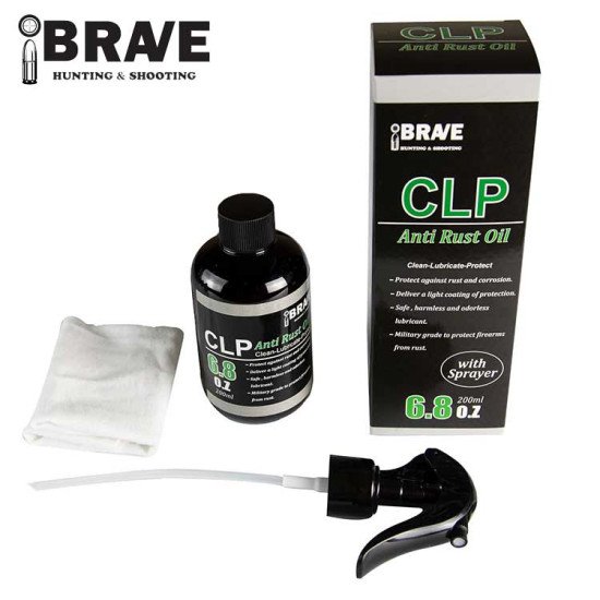 iBrave Clean Lubricant Protect Anti Rust Gun Oil 200 ml iBrave Clean Lubricant Protect Anti Rust Gun Oil 200 ml